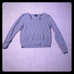 Cute Grey cropped sweater